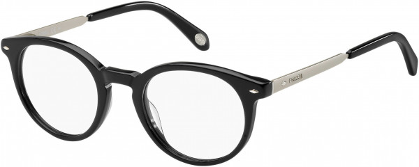 Fossil FOS 6090 Eyeglasses, 0FB8 Black Matte Palladium