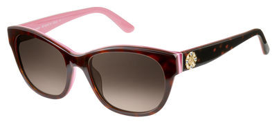 Juicy Couture JU 587/S Sunglasses, 00T4 HAVANA PINK
