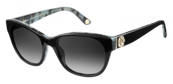 Juicy Couture JU 587/S Sunglasses, 0WR7 BLACK HAVANA