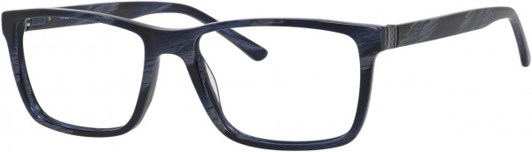 Liz Claiborne CB 312XL Eyeglasses, 0E84 Blue Horn