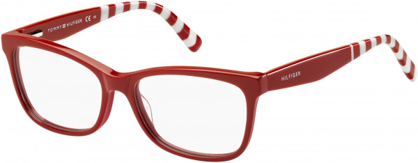 Tommy Hilfiger TH 1483 Eyeglasses, 0C9A Red