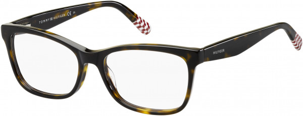 Tommy Hilfiger TH 1483 Eyeglasses, 0O63 Havana Red