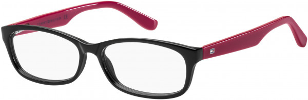 Tommy Hilfiger TH 1491 Eyeglasses, 0807 Black