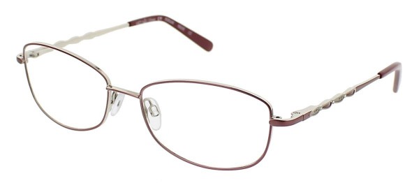 ClearVision MORGAN Eyeglasses, Mauve
