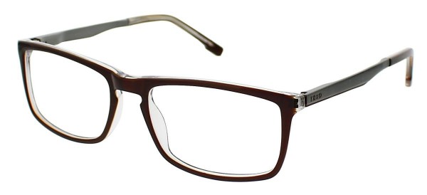 IZOD 2028 Eyeglasses, Brown Laminate
