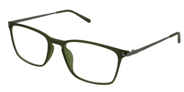 IZOD 2032 Eyeglasses, Green Matte