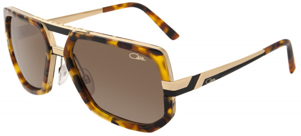 Cazal Cazal Legends 662 Sunglasses, 003 Blonde Tortoise-Gold/Brown Gradient Lenses