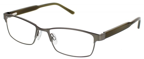 ClearVision MEDFORD Eyeglasses, Gunmetal