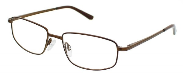 Puriti Titanium 5607 Eyeglasses, Brown