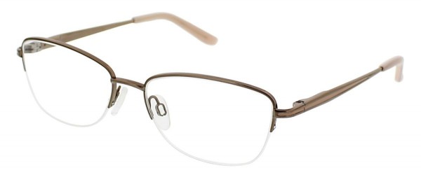 Puriti Titanium W21 Eyeglasses, Brown