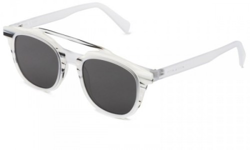 Italia Independent 0008MMAE Sunglasses, Crystal And String Multicolor (0008.012.STM)
