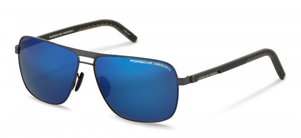 Porsche Design P8639 Sunglasses, C grey (dark blue mirrored)