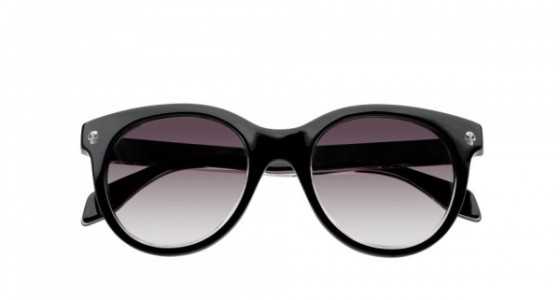 Alexander McQueen AM0024S Sunglasses, BLACK with GREY lenses