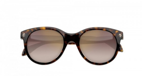 Alexander McQueen AM0024S Sunglasses, AVANA with BROWN lenses
