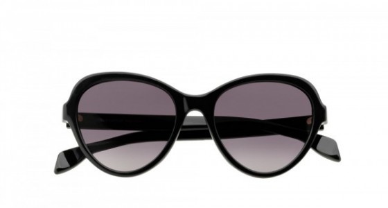 Alexander McQueen AM0029S Sunglasses, BLACK with GREY lenses