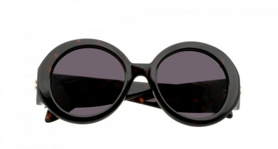 Alexander McQueen AM0032S Sunglasses, AVANA with SMOKE lenses