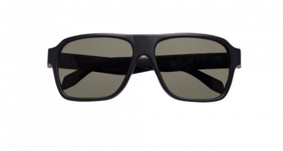 Alexander McQueen AM0036S Sunglasses, BLACK with GREEN lenses
