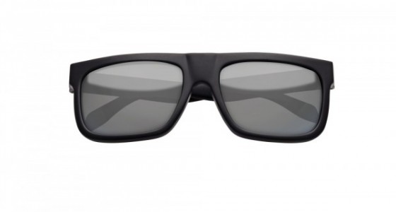 Alexander McQueen AM0037S Sunglasses, BLACK with SILVER lenses