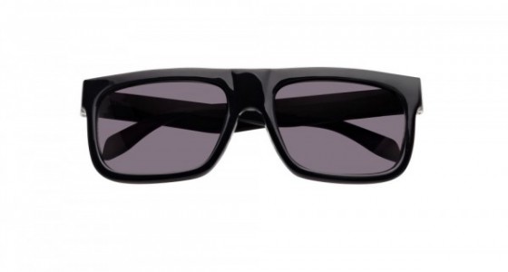 Alexander McQueen AM0037S Sunglasses, BLACK with GREY lenses