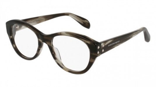 Alexander McQueen AM0053O Eyeglasses, AVANA