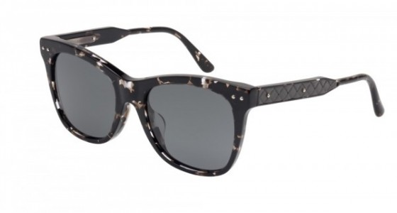 Bottega Veneta BV0034SA Sunglasses, AVANA with GREY polarized lenses