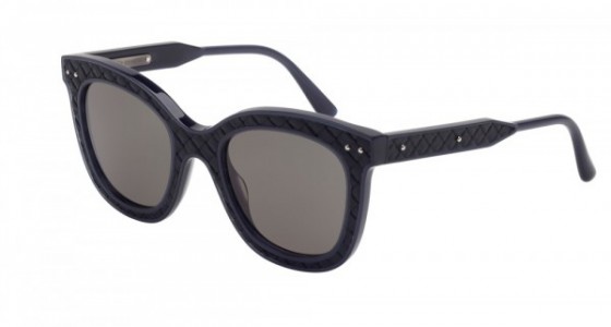 Bottega Veneta BV0035S Sunglasses, 005 - BLUE with GREY lenses