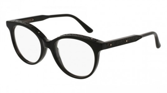 Bottega Veneta BV0069O Eyeglasses, 001 - BLACK