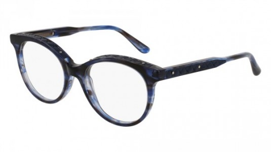 Bottega Veneta BV0069O Eyeglasses, 003 - BLUE