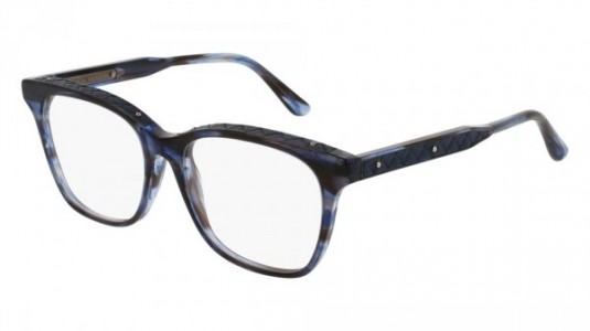 Bottega Veneta BV0070O Eyeglasses, BLUE