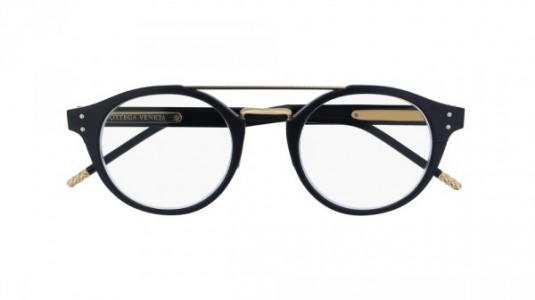 Bottega Veneta BV0078O Eyeglasses, 002 - BLACK