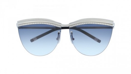 Boucheron BC0028S Sunglasses, 003 - SILVER with SILVER lenses