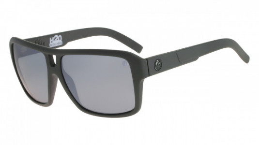 Dragon DR THE JAM H2O Sunglasses, (208) MATTE MAGNET GREY H2O WITH SILVER ION POLARIZED LENS