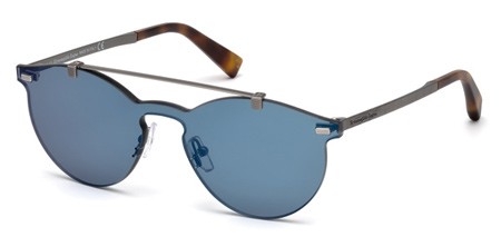 Ermenegildo Zegna EZ0069 Sunglasses, 20X - Grey/other / Blu Mirror