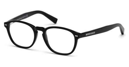 Ermenegildo Zegna EZ5057 Eyeglasses, 001 - Shiny Black