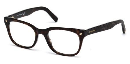 Dsquared2 DQ5215 Eyeglasses, 052 - Dark Havana