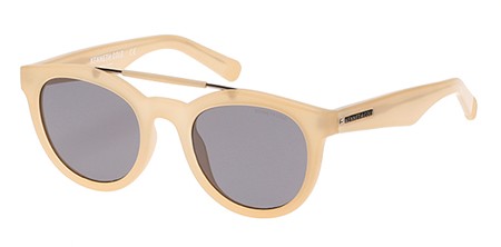 Kenneth Cole New York KC7205 Sunglasses, 58A - Matte Beige / Smoke
