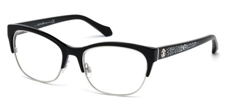 Roberto Cavalli BUGGIANO Eyeglasses, 001 - Shiny Black