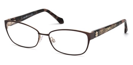 Roberto Cavalli BUTI Eyeglasses, 050 - Dark Brown/other