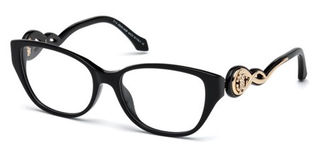 Roberto Cavalli CAMAIORE Eyeglasses, 001 - Shiny Black