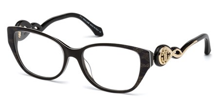Roberto Cavalli CAMAIORE Eyeglasses, 050 - Dark Brown/other