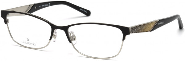 Swarovski SK5216 Eyeglasses, 005 - Black/other
