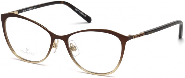 Swarovski SK5222 Eyeglasses, 050 - Dark Brown/other