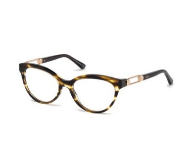 Tod's TO5162 Eyeglasses, 055 - Coloured Havana