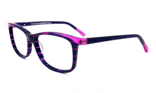 Tehia T50009 Eyeglasses, C04 Blue Purple Pink