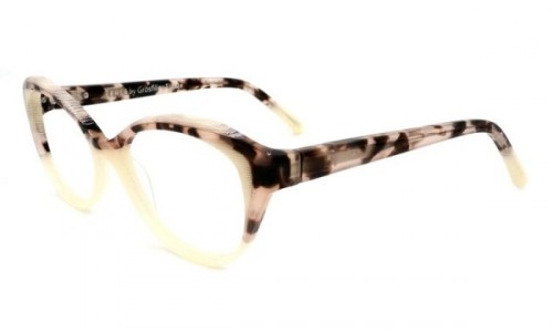 Tehia T50019 Eyeglasses, C03 Ivory Dot Crystal Shell