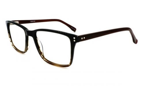 Toscani T2085 Eyeglasses, Brown Amber Gradient