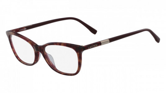 Lacoste L2791 Eyeglasses, (615) STRIPED RED