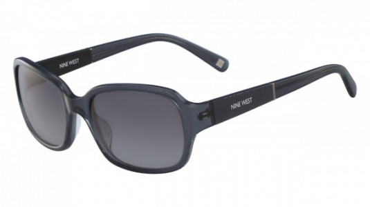 Nine West NW608S Sunglasses, (010) CRYSTAL CHARCOAL