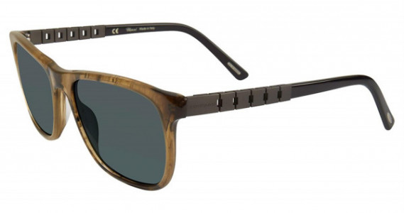 Chopard SCH152 Sunglasses, Clear Strike Brown 6Hnp