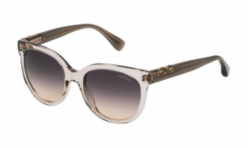 Lanvin SLN721S Sunglasses, Shiny Beige 06Y1